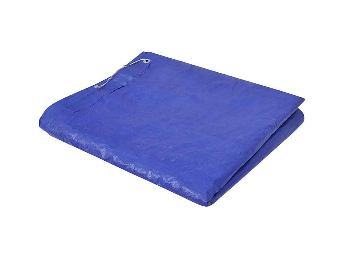 Cubierta de piscina 2 unidades rectangular PE 400x207cm 90 g/m² ES228222