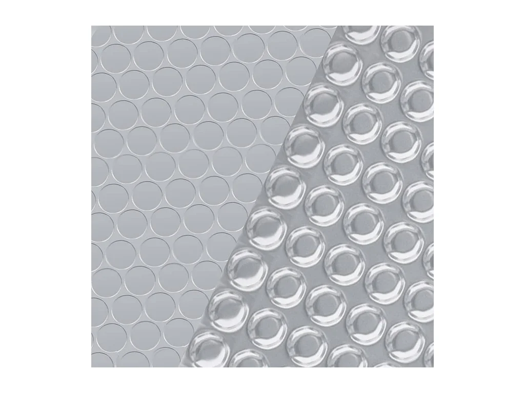 Couverture de piscine Argenté 732x366 cm PE FR308346