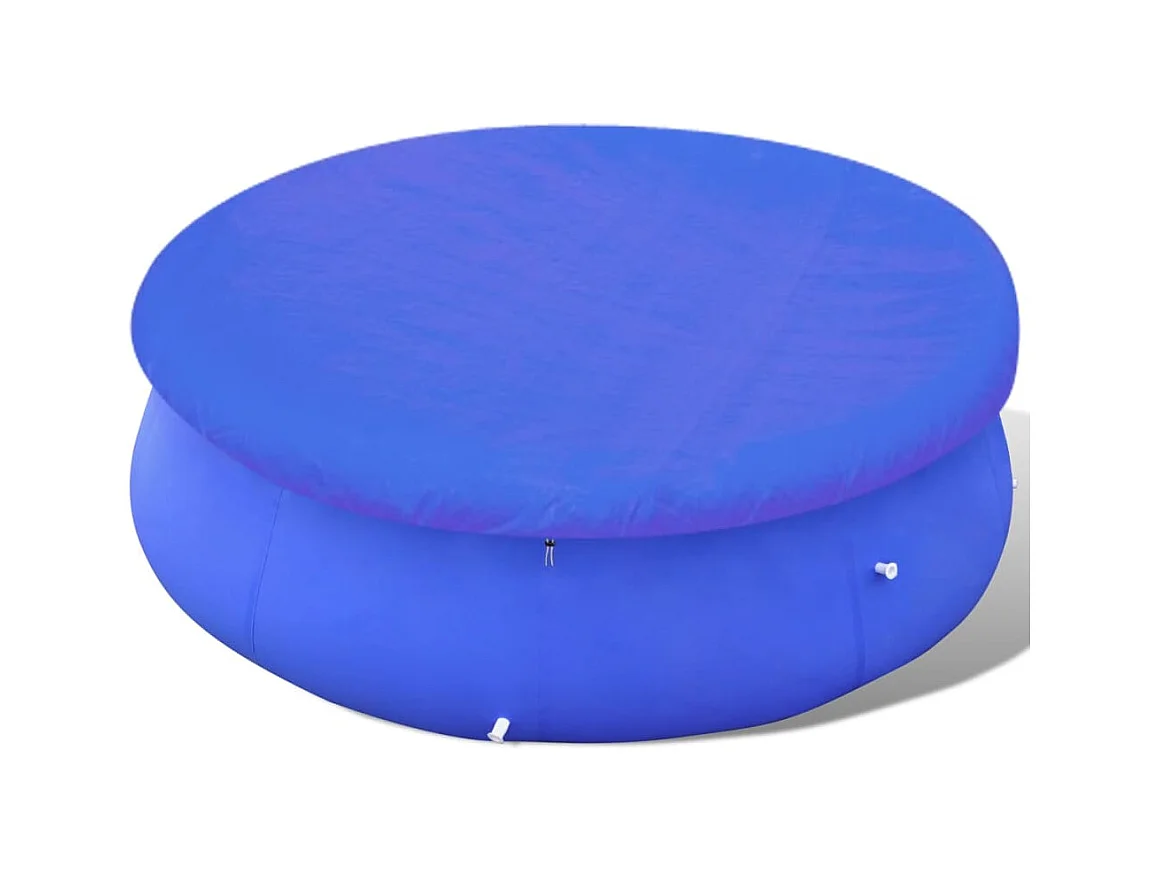 Cubierta de piscina PE 460 cm 90 g/m² redonda ES214972