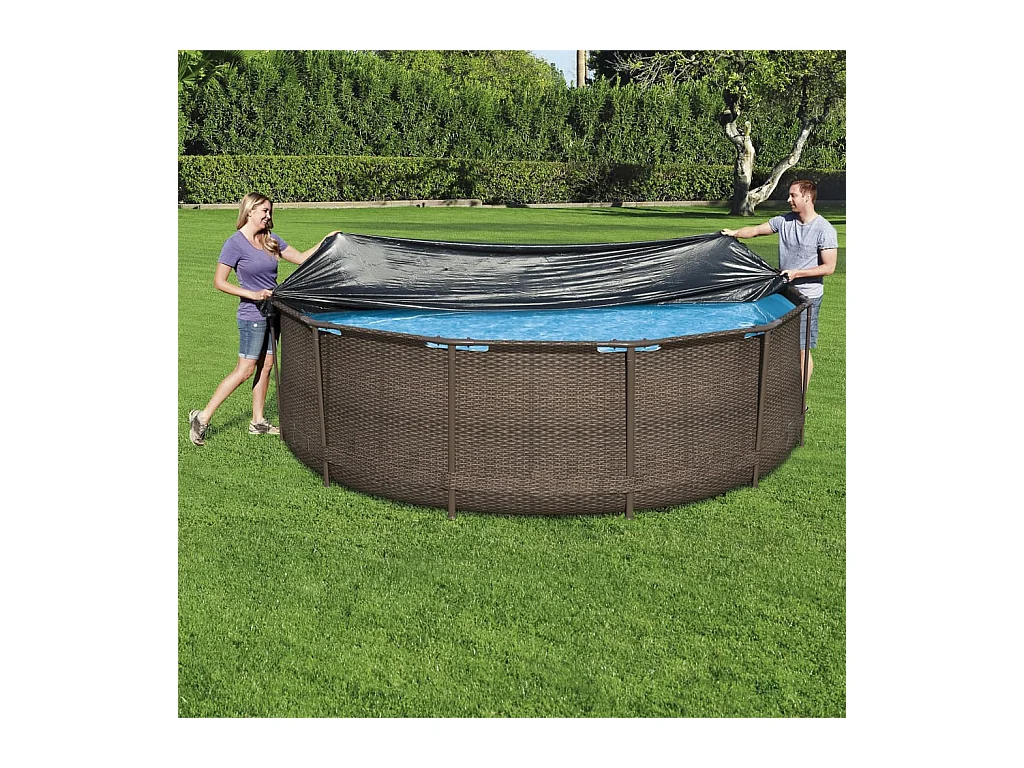 Couverture de piscine Flowclear 366 cm FR752213