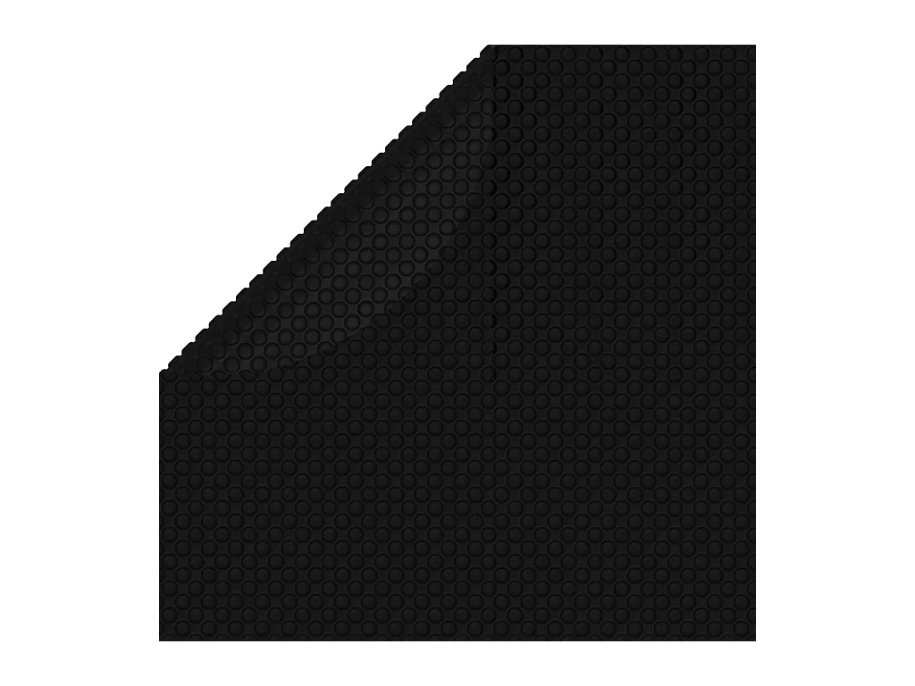 Couverture de piscine Noir 250 cm PE FR208259