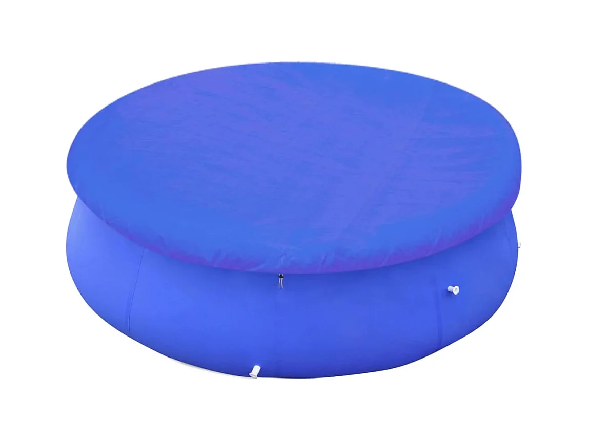 Couvertures de piscines rondes hors sol de 360-367 cm 2 pcs FR670203