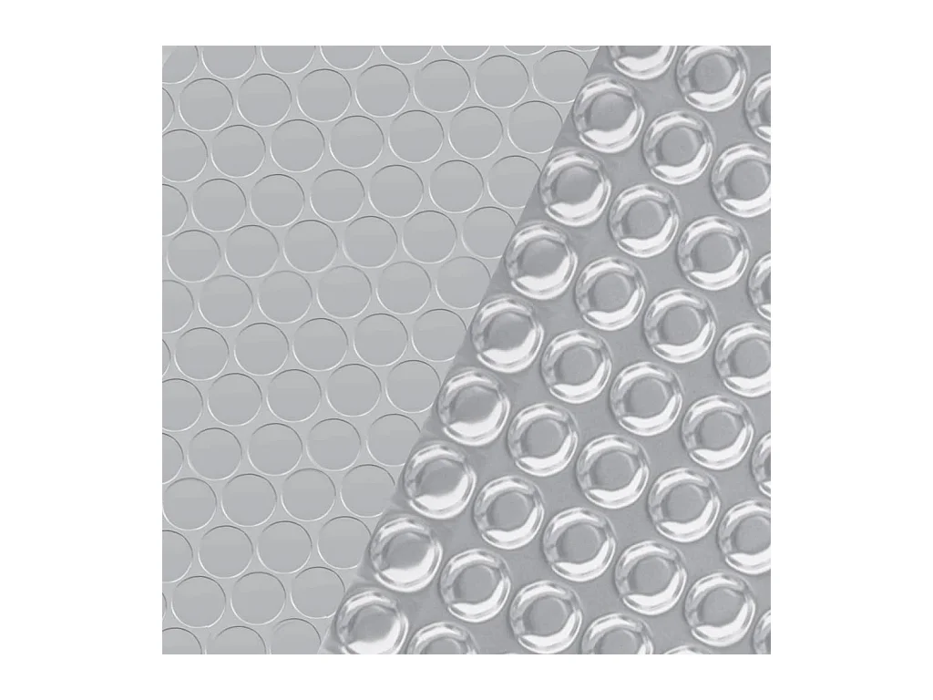 Couverture de piscine Argenté 975x488 cm PE FR601368