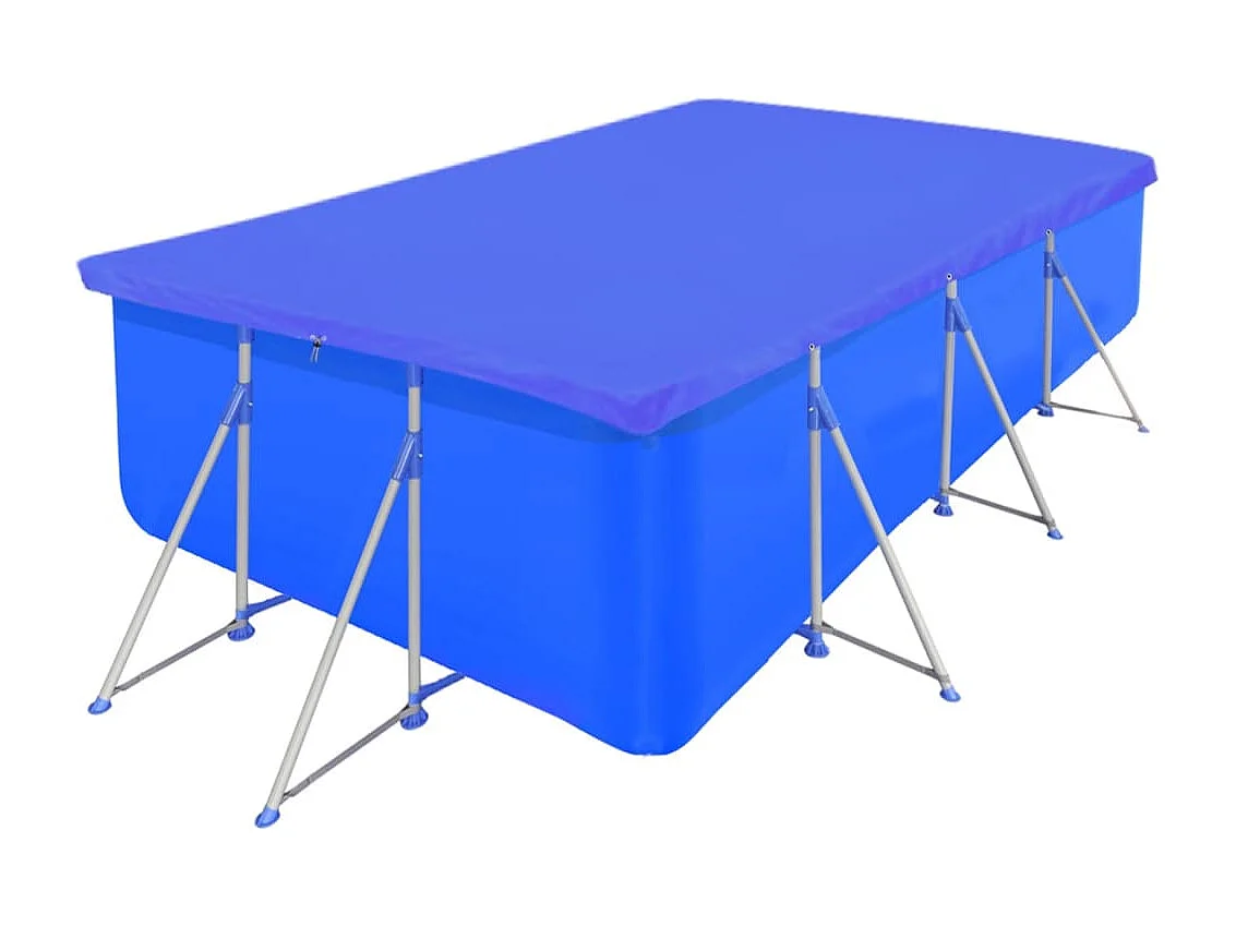 Couverture de piscine PE Rectangulaire 90 g/sqm 400 x 207 cm FR392295