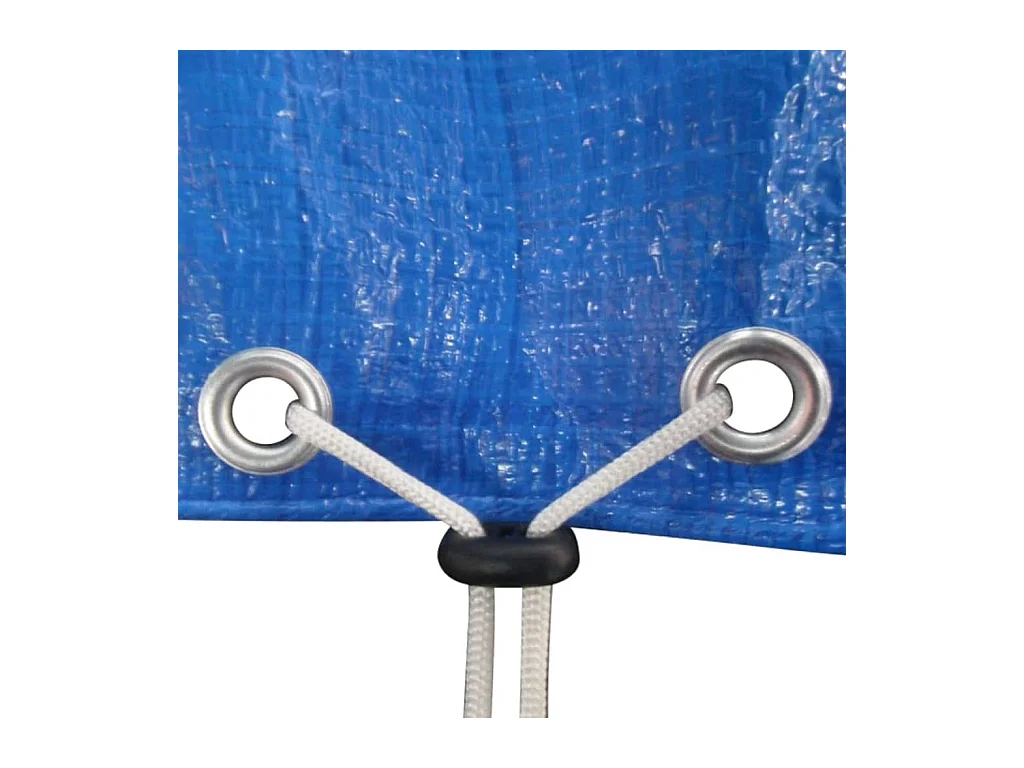 Couverture de piscine PE Rectangulaire 90 g/sqm 400 x 207 cm FR392295