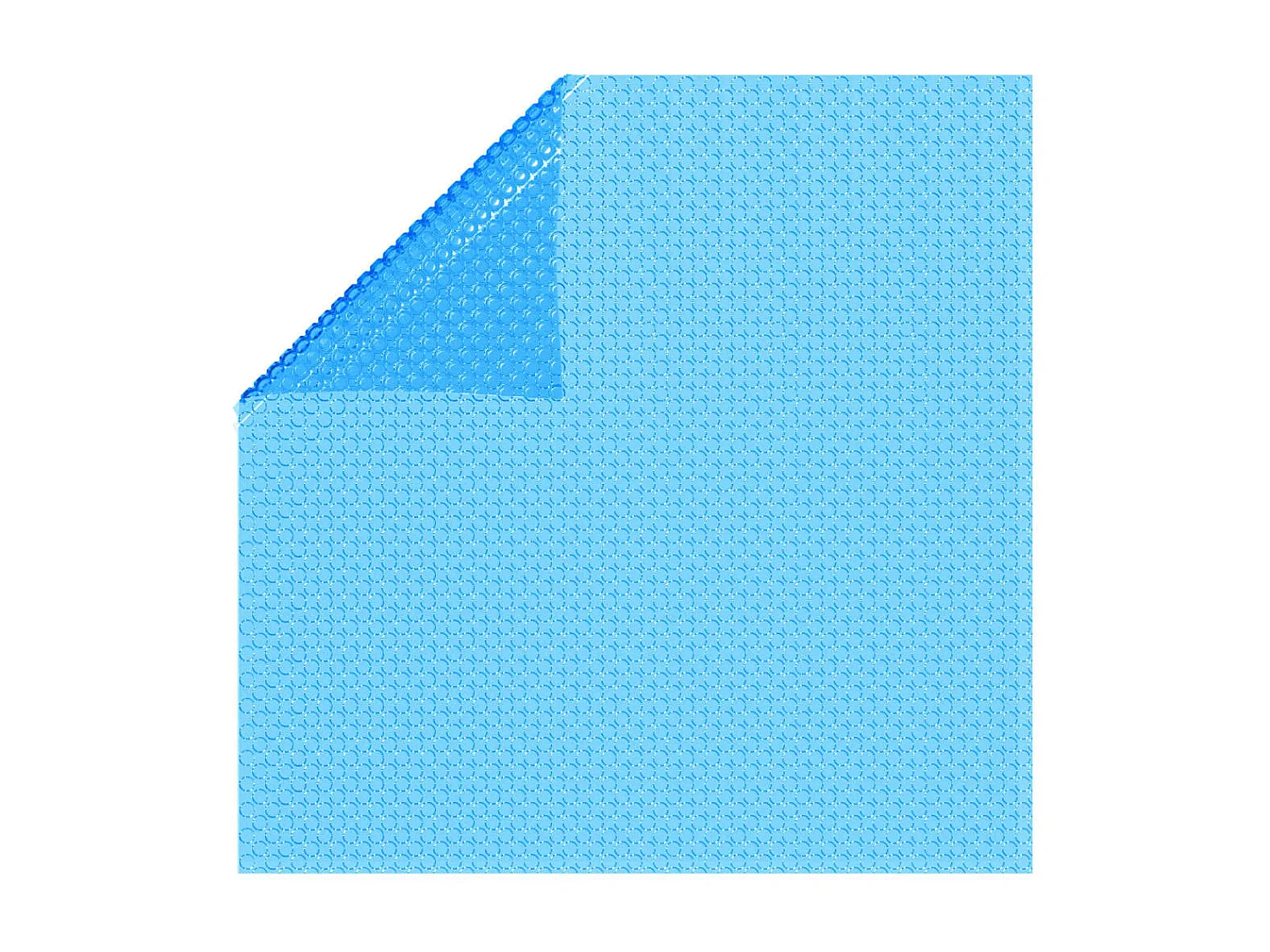 Couverture de piscine Bleu 356 cm PE FR103182