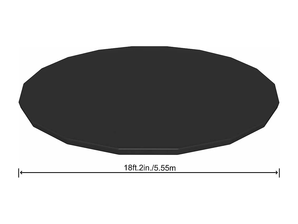 Couverture de piscine Flowclear Fast Set 555 cm FR697744