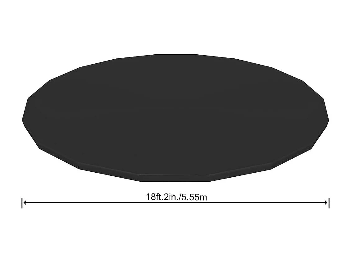 Couverture de piscine Flowclear Fast Set 555 cm FR697744