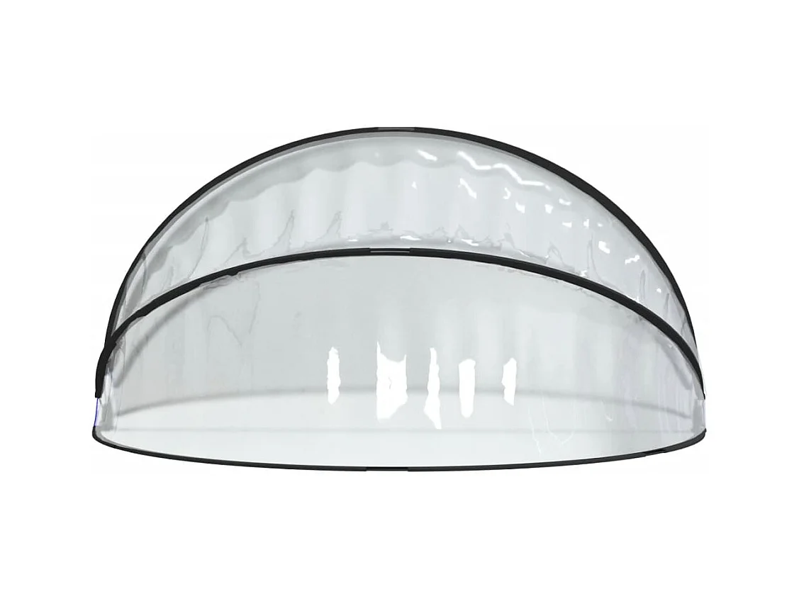 Dôme de piscine rond 315x158 cm PVC FR450878