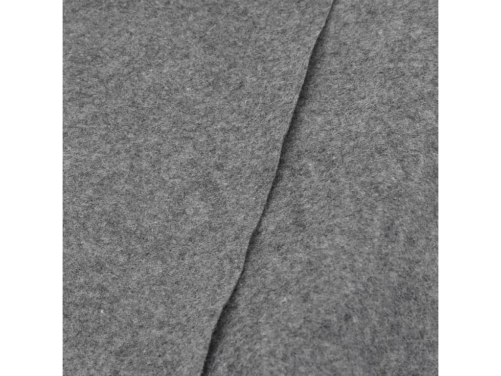 Bâche de piscine gris clair 500x250 cm géotextile polyester FR362736