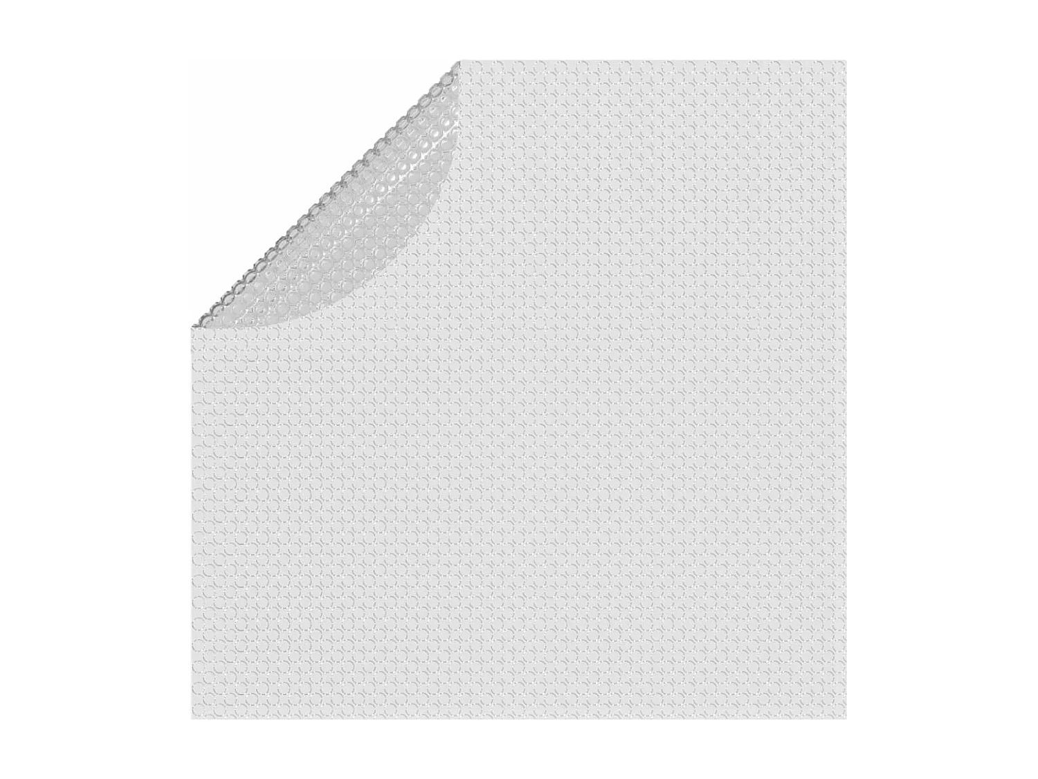 Zwembadfolie solar drijvend 527 cm PE grijs BE600554