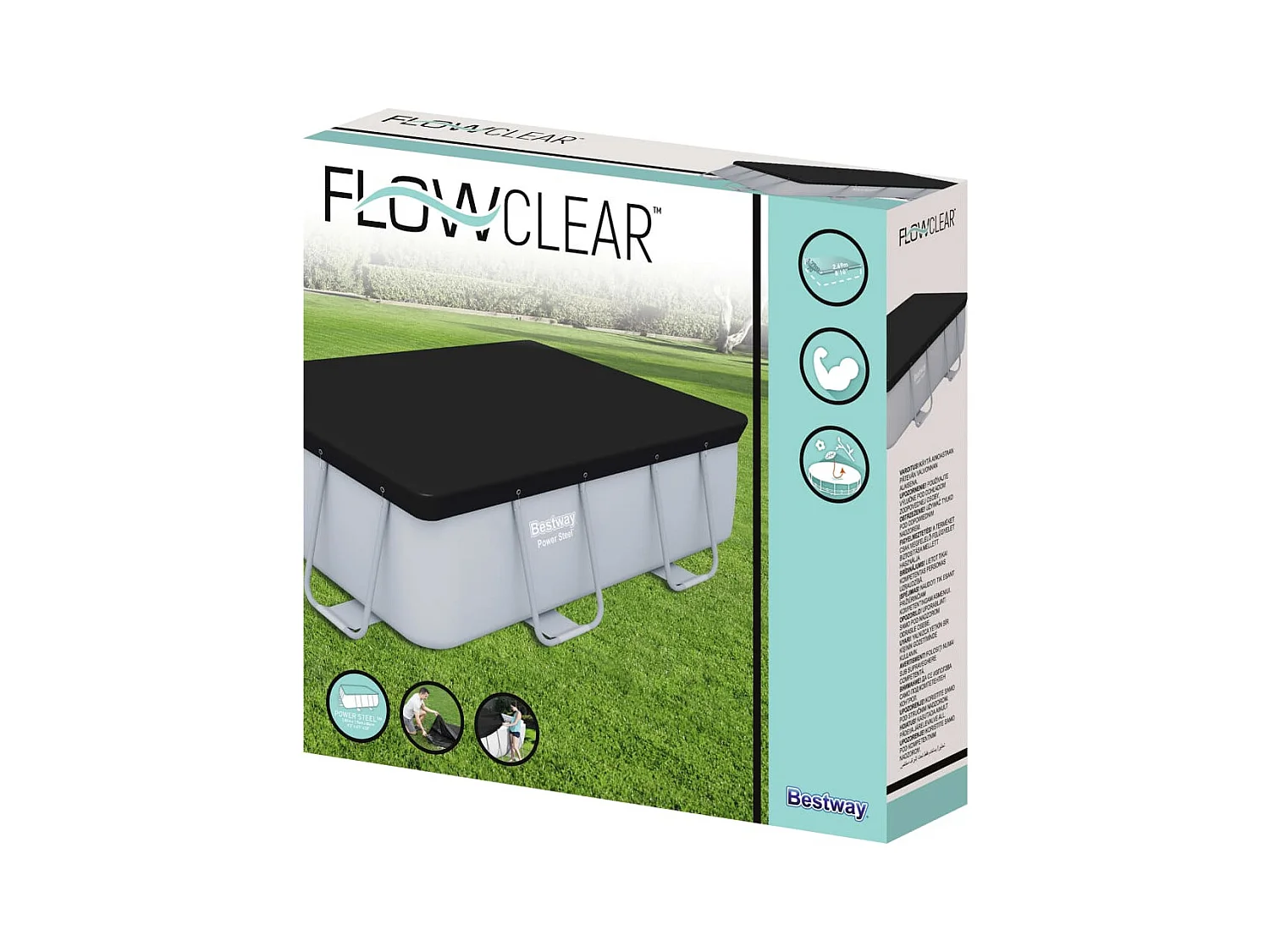 Couverture de piscine Flowclear 269x179 cm FR956848