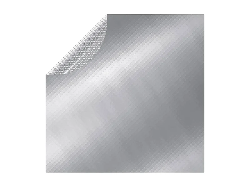 Couverture de piscine Argenté 455 cm PE FR466529