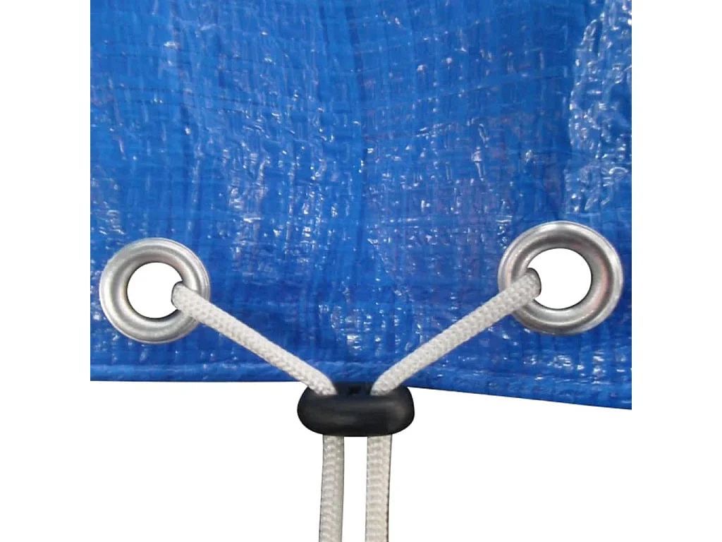 Couvertures de piscine 2 pcs PE Rectangulaire 90 g/m² 394x207cm FR625910