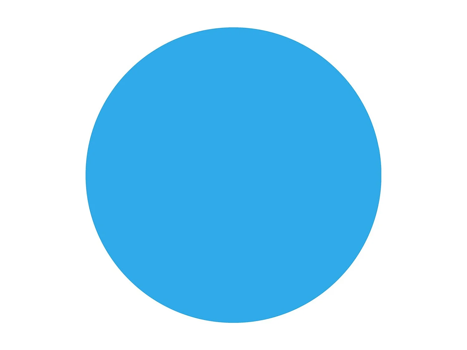 Couverture de piscine ronde 488 cm PE Bleu FR498083