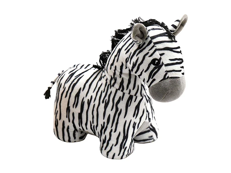 Bloc-porte animal 30 cm Zebre