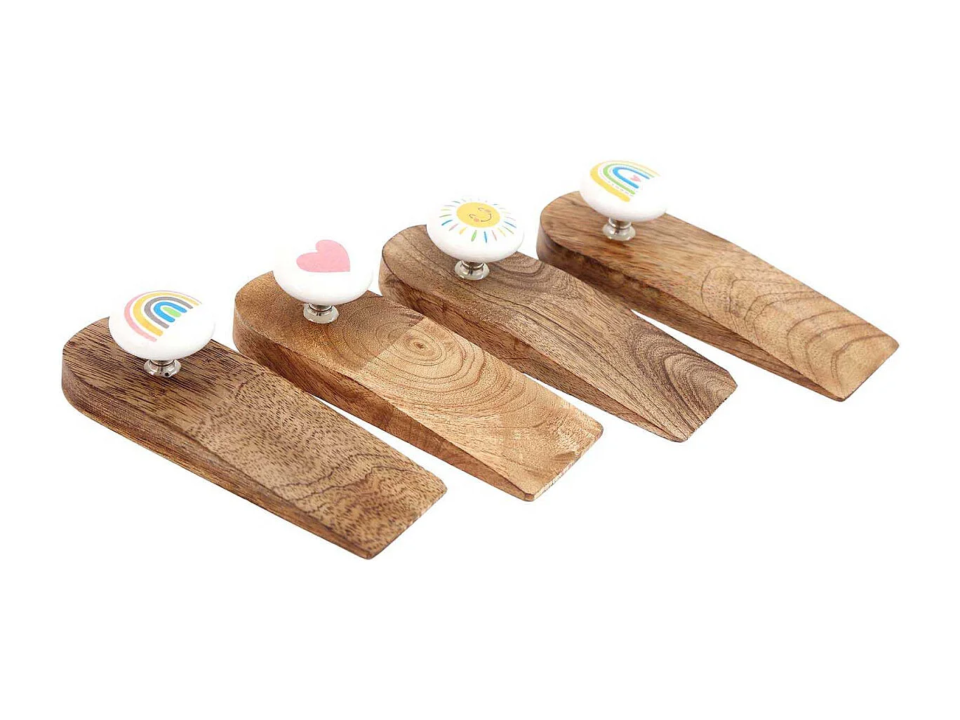 Assortiment de 4 blocs-portes Arc-en-ciel