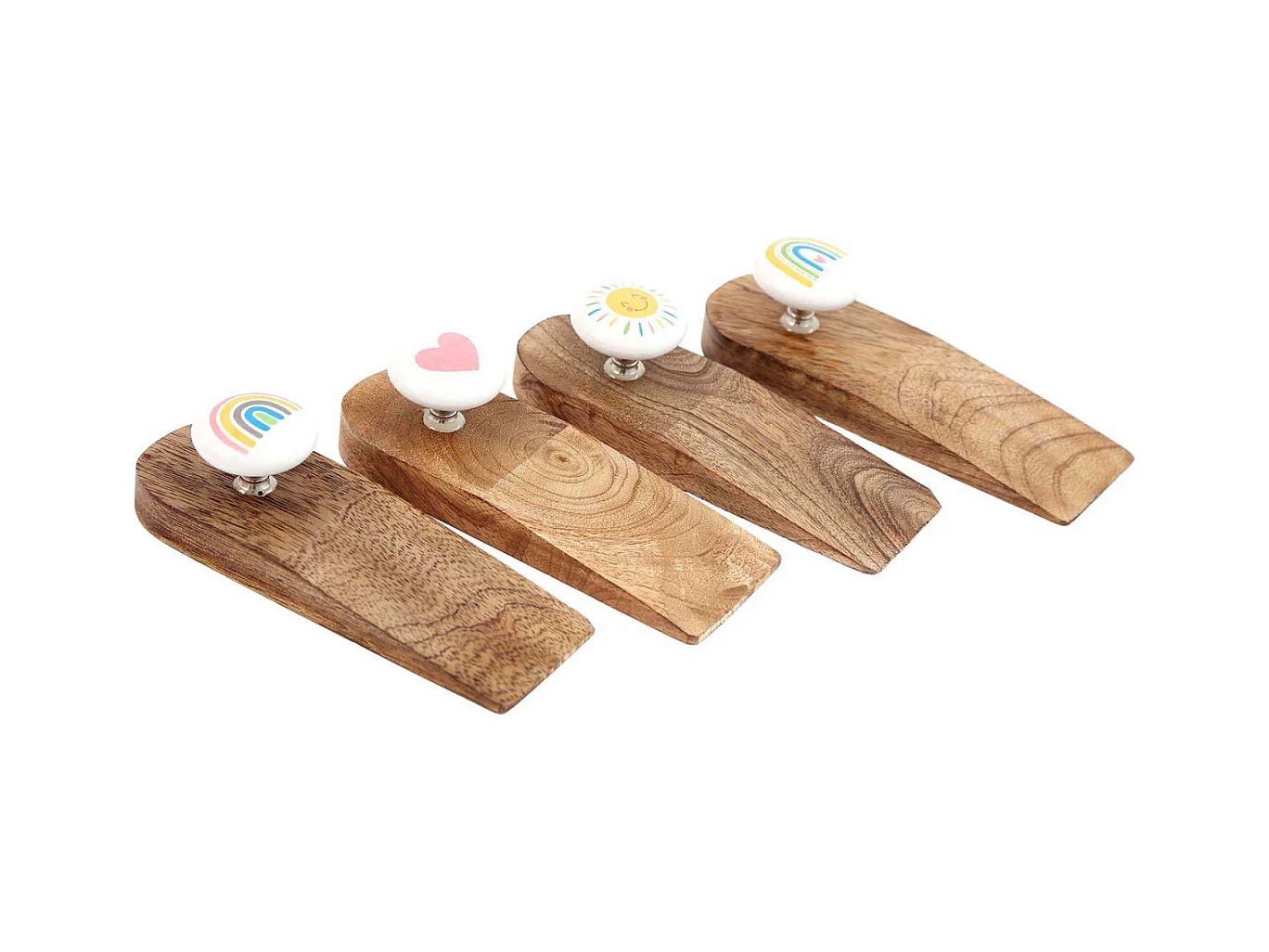 Assortiment de 4 blocs-portes Arc-en-ciel