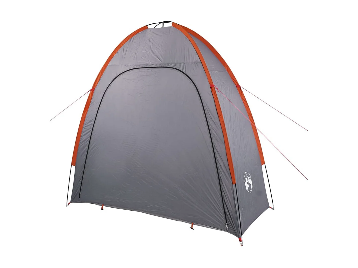 Tonnelle -Tente de rangement gris et orange imperméable FR904551