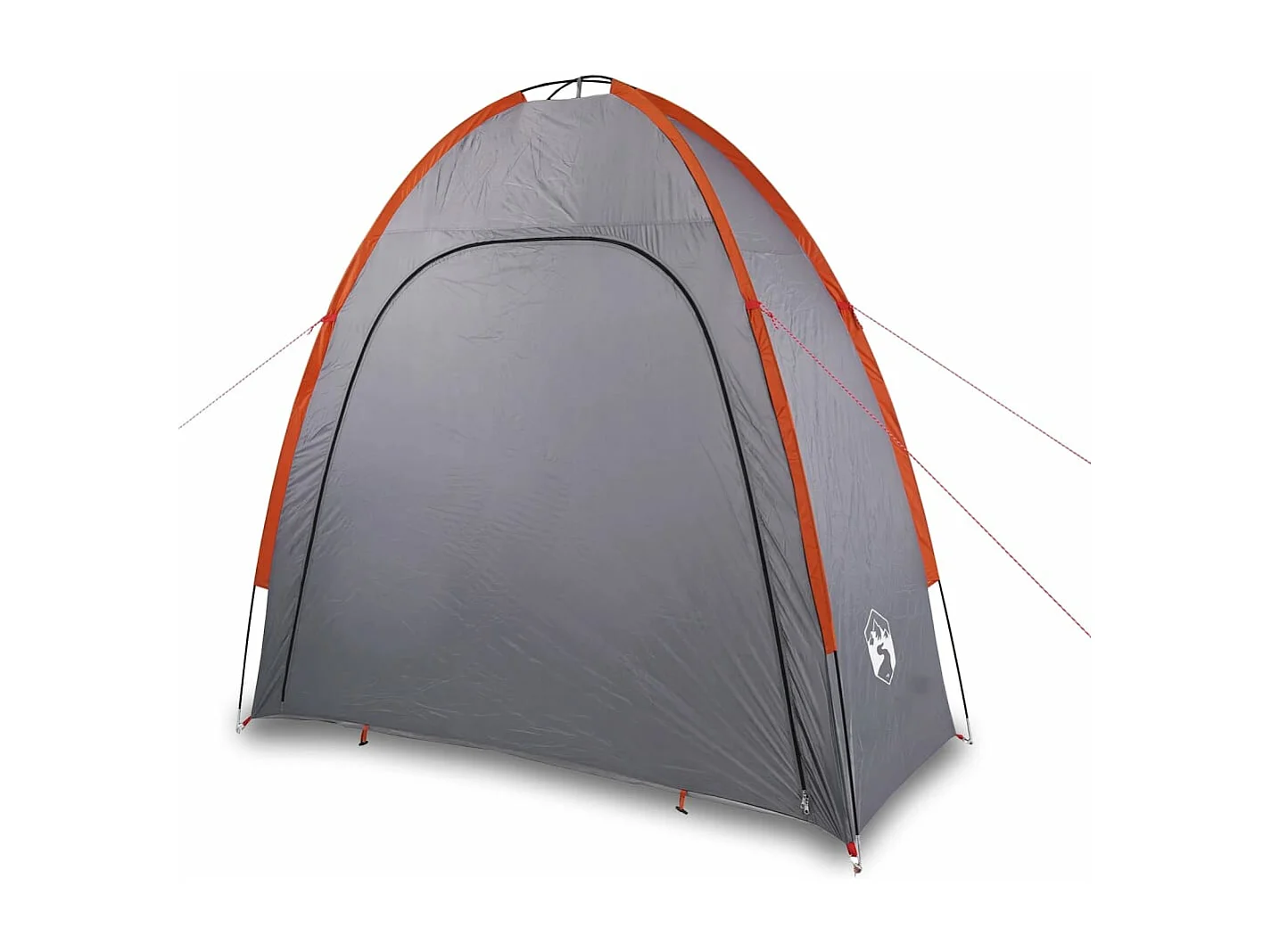 Tonnelle -Tente de rangement gris et orange imperméable FR904551