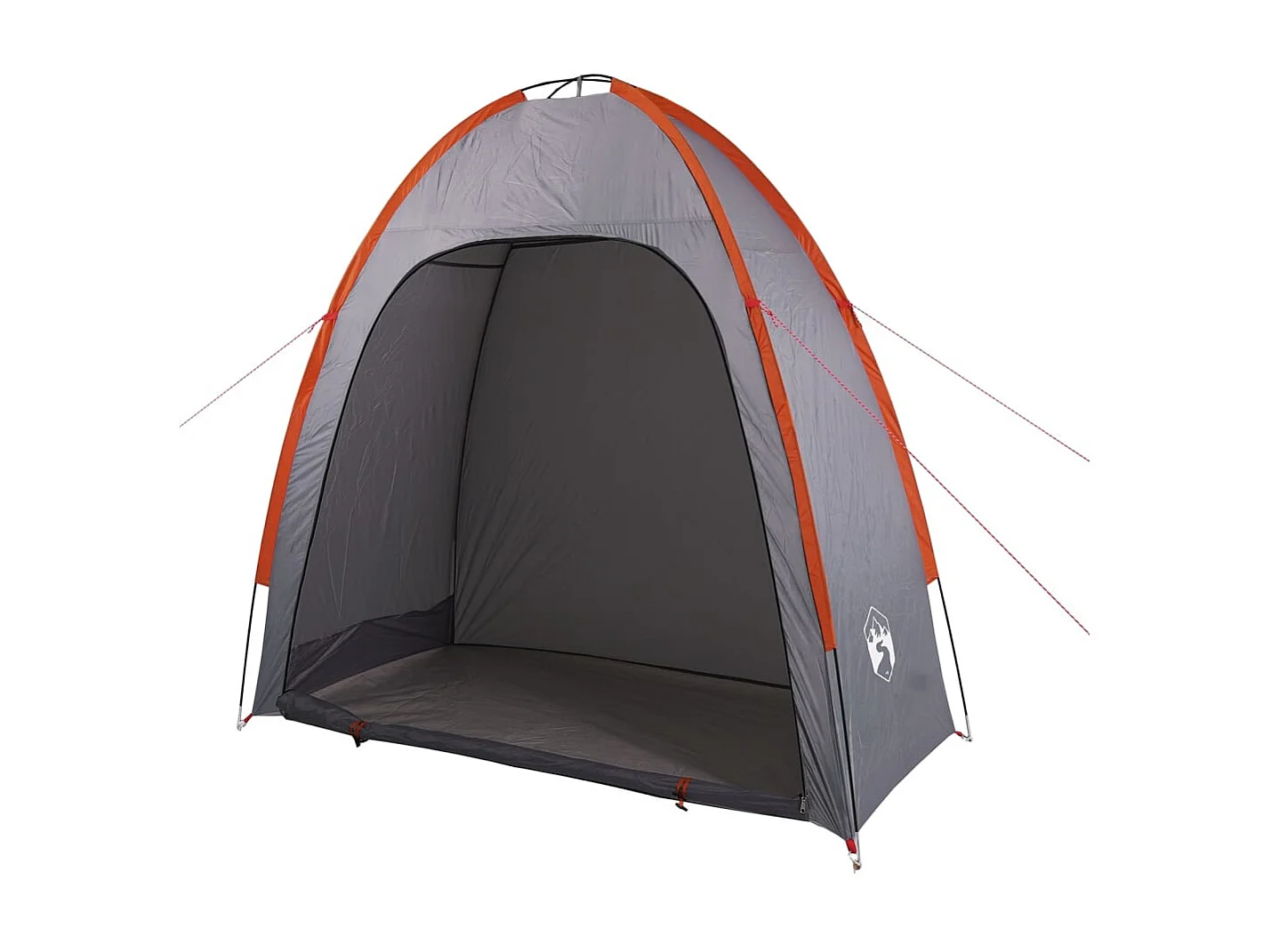 Tonnelle -Tente de rangement gris et orange imperméable FR904551