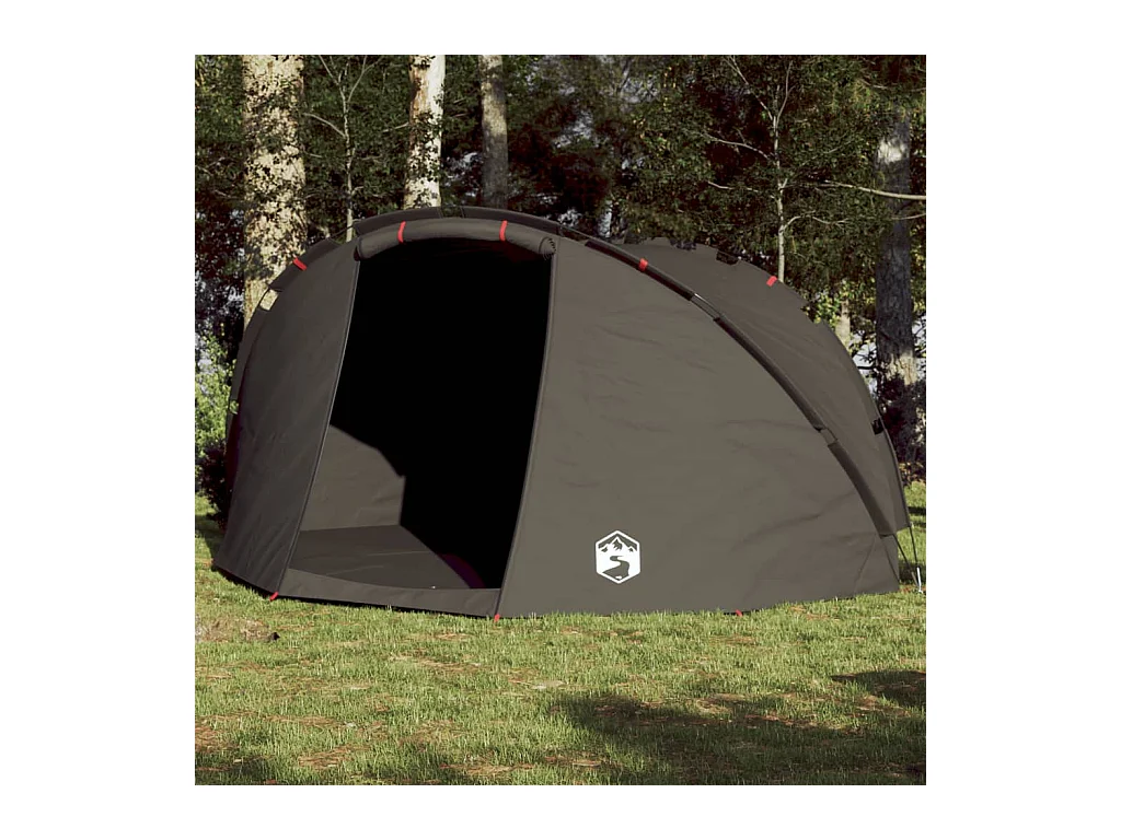 Tonnelle -Tente de pêche 5 personnes marron imperméable FR378100