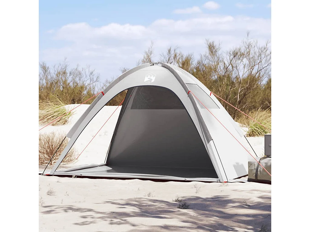 Tonnelle -Tente de plage gris imperméable FR874656