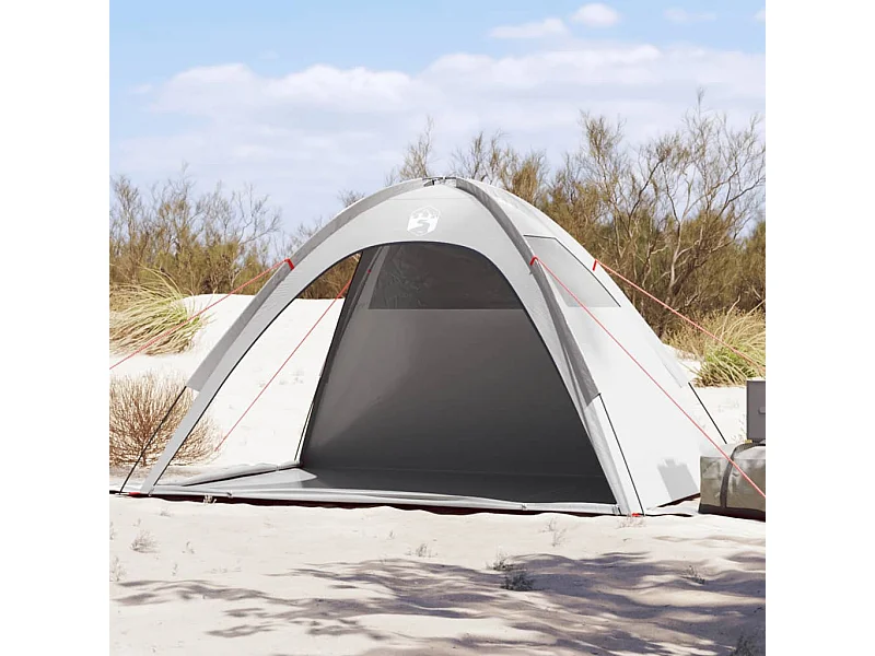 Tonnelle -Tente de plage gris imperméable FR874656