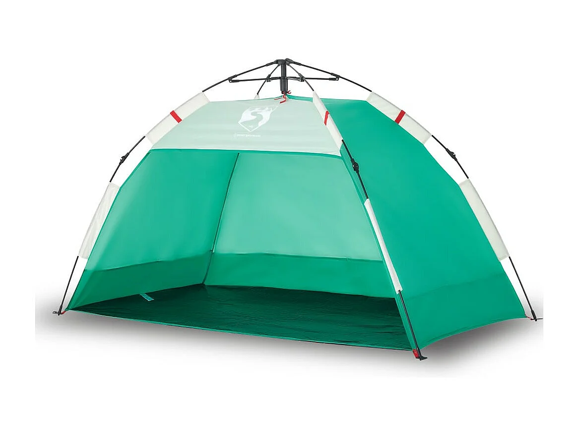 Tienda de playa 2 personas impermeable apertura rápida verde ES334111