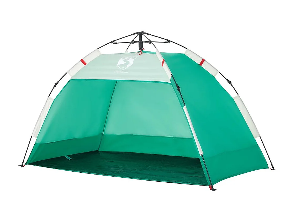 Tienda de playa 2 personas impermeable apertura rápida verde ES334111