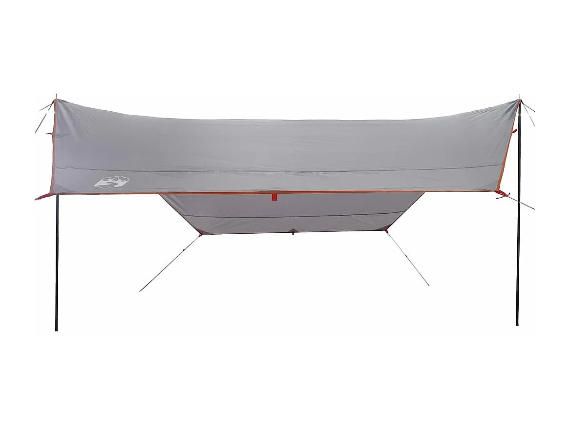 Kampeerluifel waterdicht 430x380x210 cm oranje BE451306