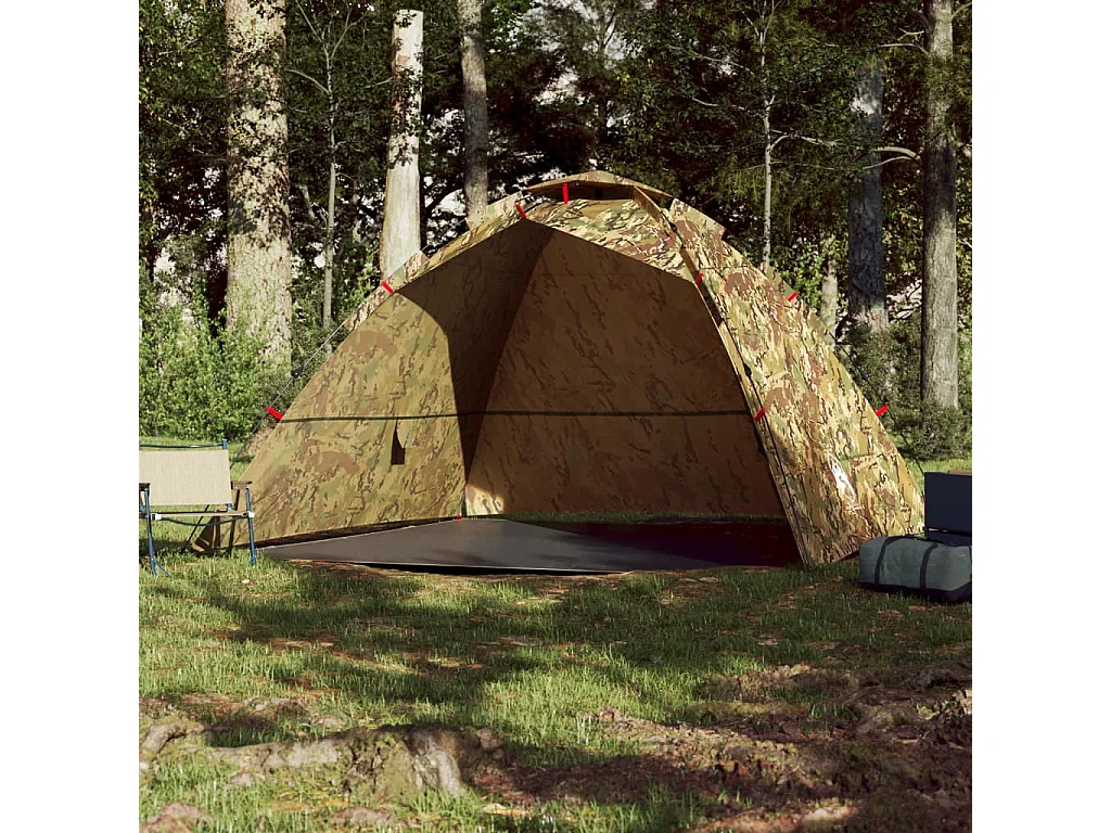 Tonnelle -Tente de pêche 4 personnes camouflage libération rapide FR627990