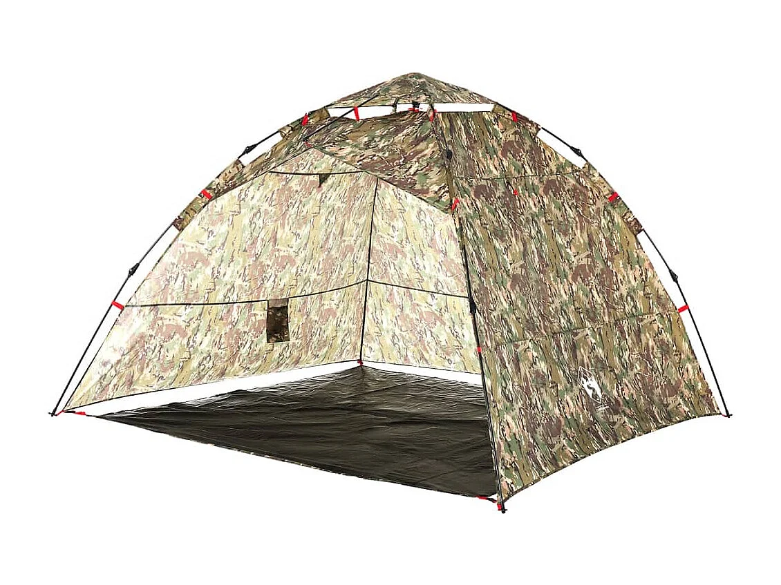 Tonnelle -Tente de pêche 4 personnes camouflage libération rapide FR627990