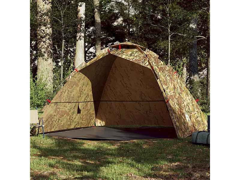 Tent 4-persoons snelontgrendeling camouflage BE606777