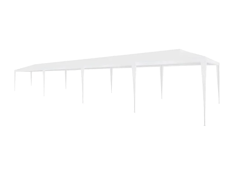 Tenda para festas 3x12 m PE branco PT567688