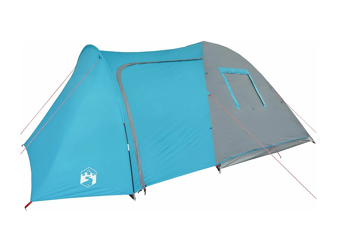 Tonnelle -Tente familiale à dôme 6 personnes bleu imperméable FR649351