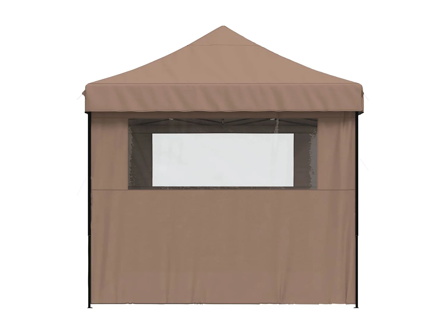 Tonnelle -Tente de réception pliable escamotable avec 3 parois latérales FR657831