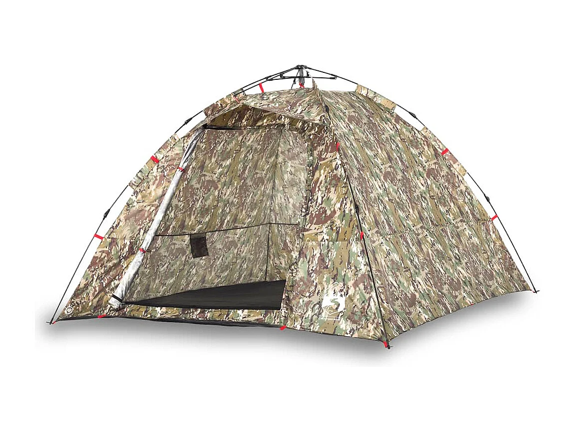 Tonnelle -Tente de pêche 4 personnes camouflage libération rapide FR588976