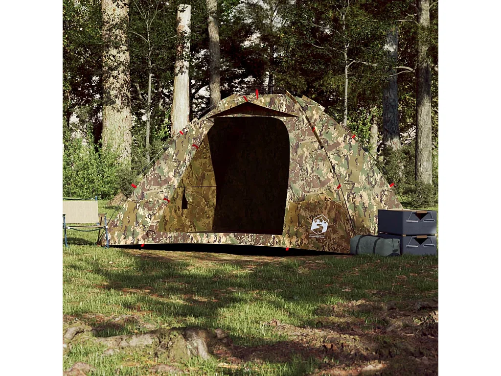 Tonnelle -Tente de pêche 4 personnes camouflage libération rapide FR588976