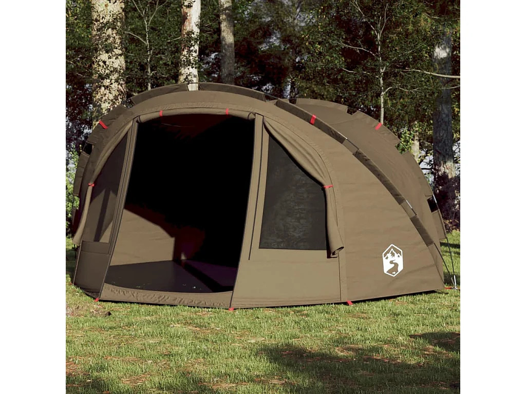 Tonnelle -Tente de pêche 4 personnes vert olive imperméable FR917601