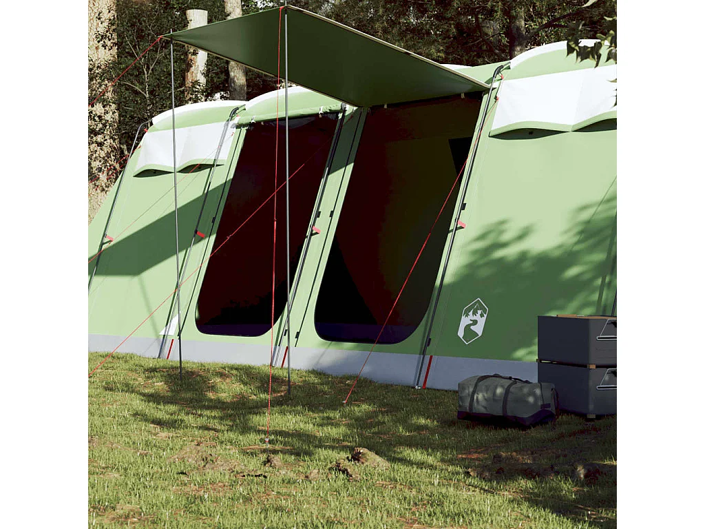 Tunneltent 8-persoons waterdicht groen BE270699