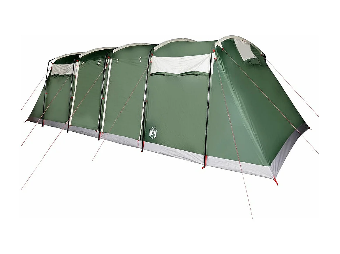 Tunneltent 8-persoons waterdicht groen BE270699