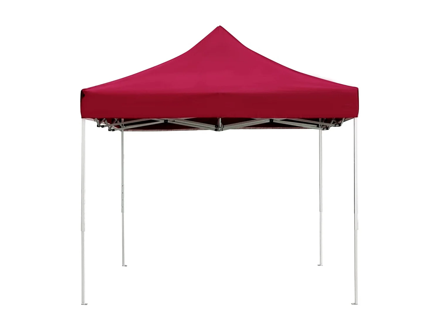 Tenda dobrável prof. para festas alumínio 4,5x3m vermelho tinto PT226266