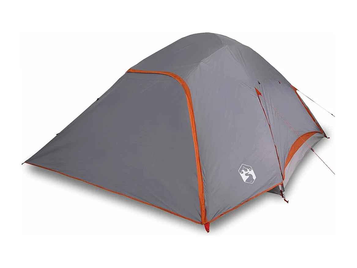 Tonnelle -Tente familiale à dôme 6 personnes gris imperméable FR165081