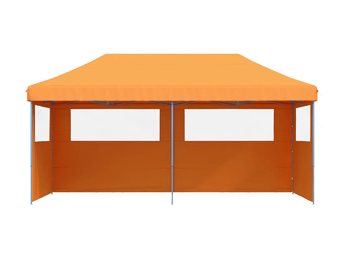 Tonnelle -Tente de réception pliable escamotable avec 3 parois latérales FR876742