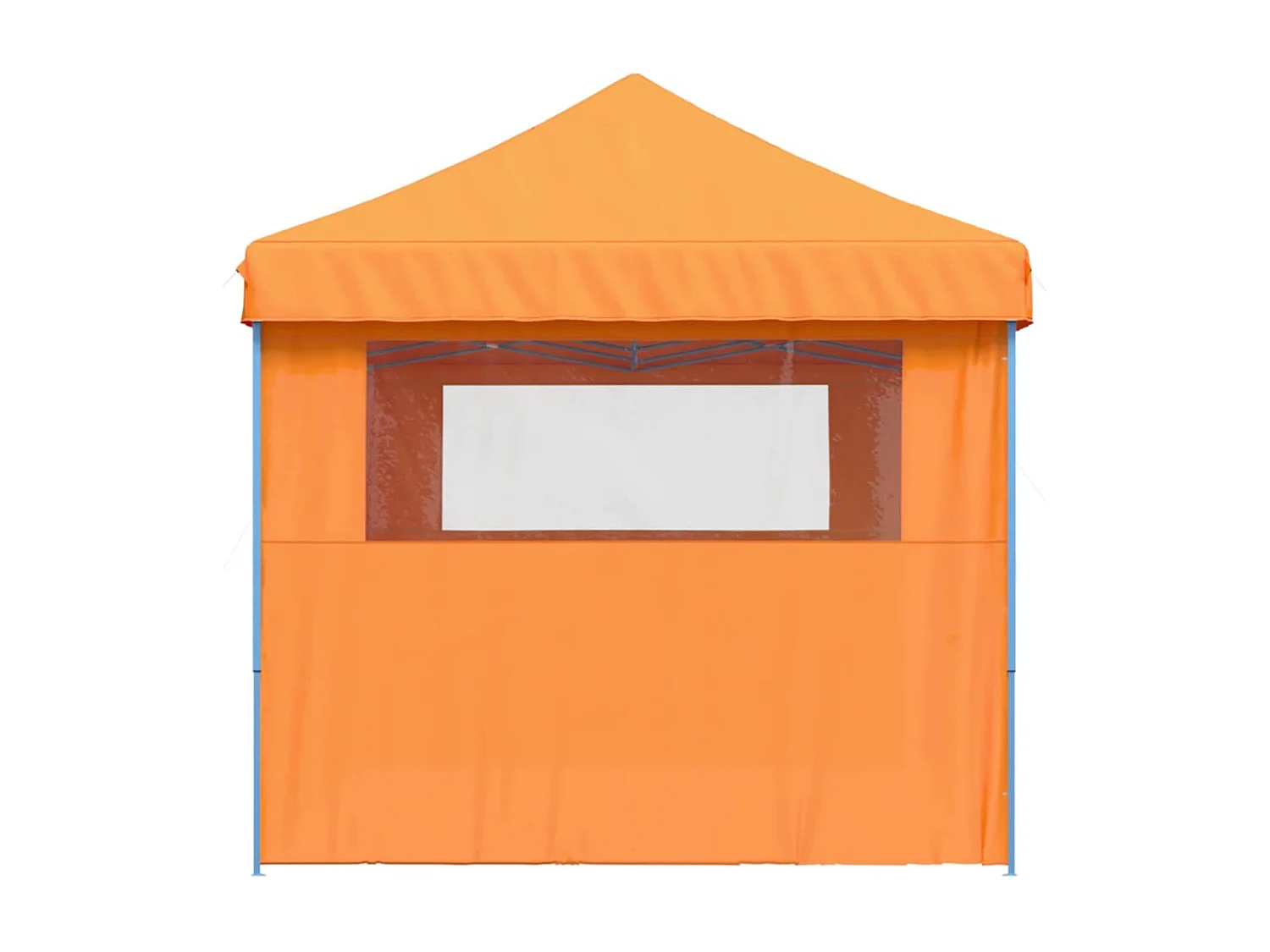 Tonnelle -Tente de réception pliable escamotable avec 3 parois latérales FR876742