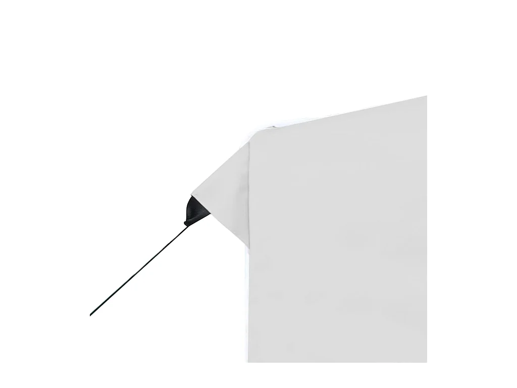 Tonnelle -Tente de réception pliable Aluminium 2 x 2 m Blanc FR933138
