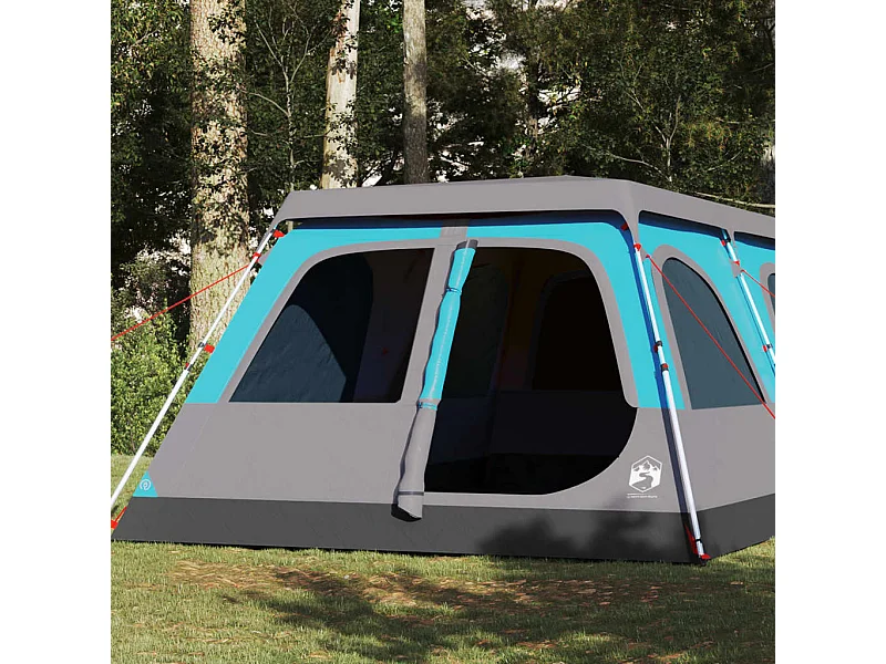 Tenda familiar cúpula para 8 pessoas libertação rápida azul PT931773