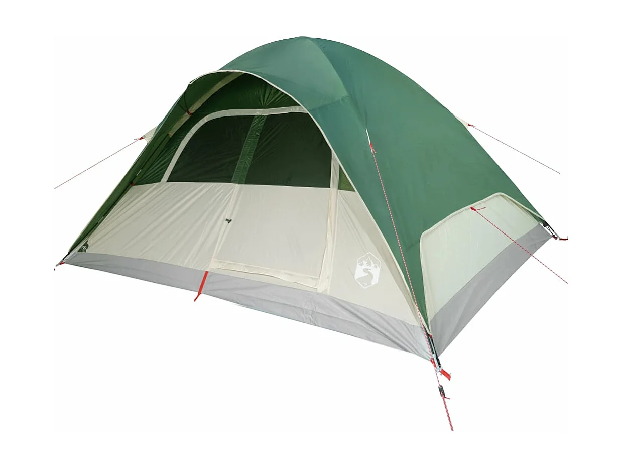 Tonnelle -Tente familiale à dôme 6 personnes vert imperméable FR576444