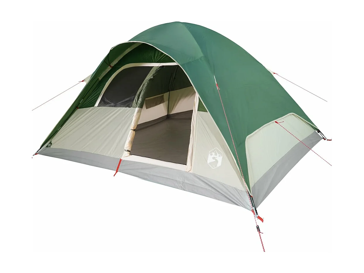 Tonnelle -Tente familiale à dôme 6 personnes vert imperméable FR576444